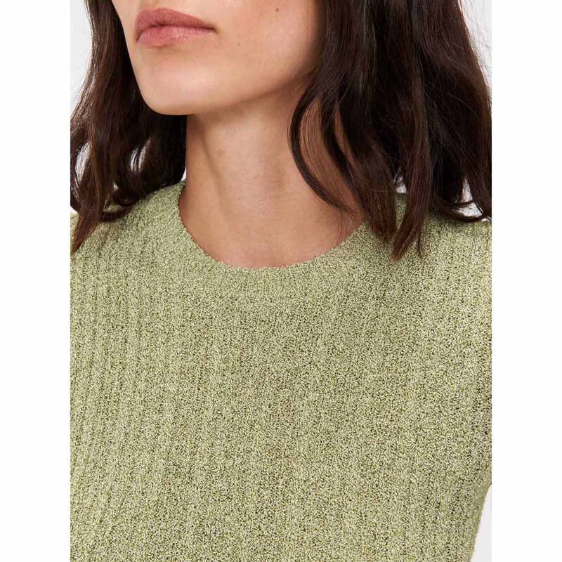 Veronika Maine Short Sleeve Boucle Knit image number 2
